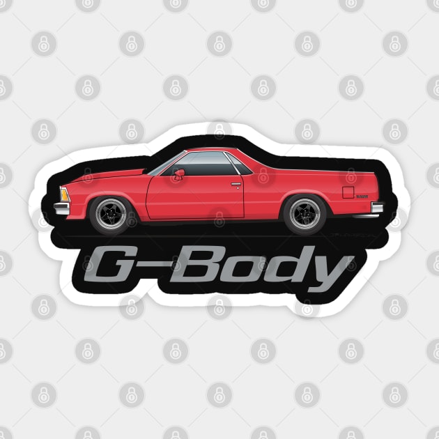 G-Body Sticker by ArtOnWheels